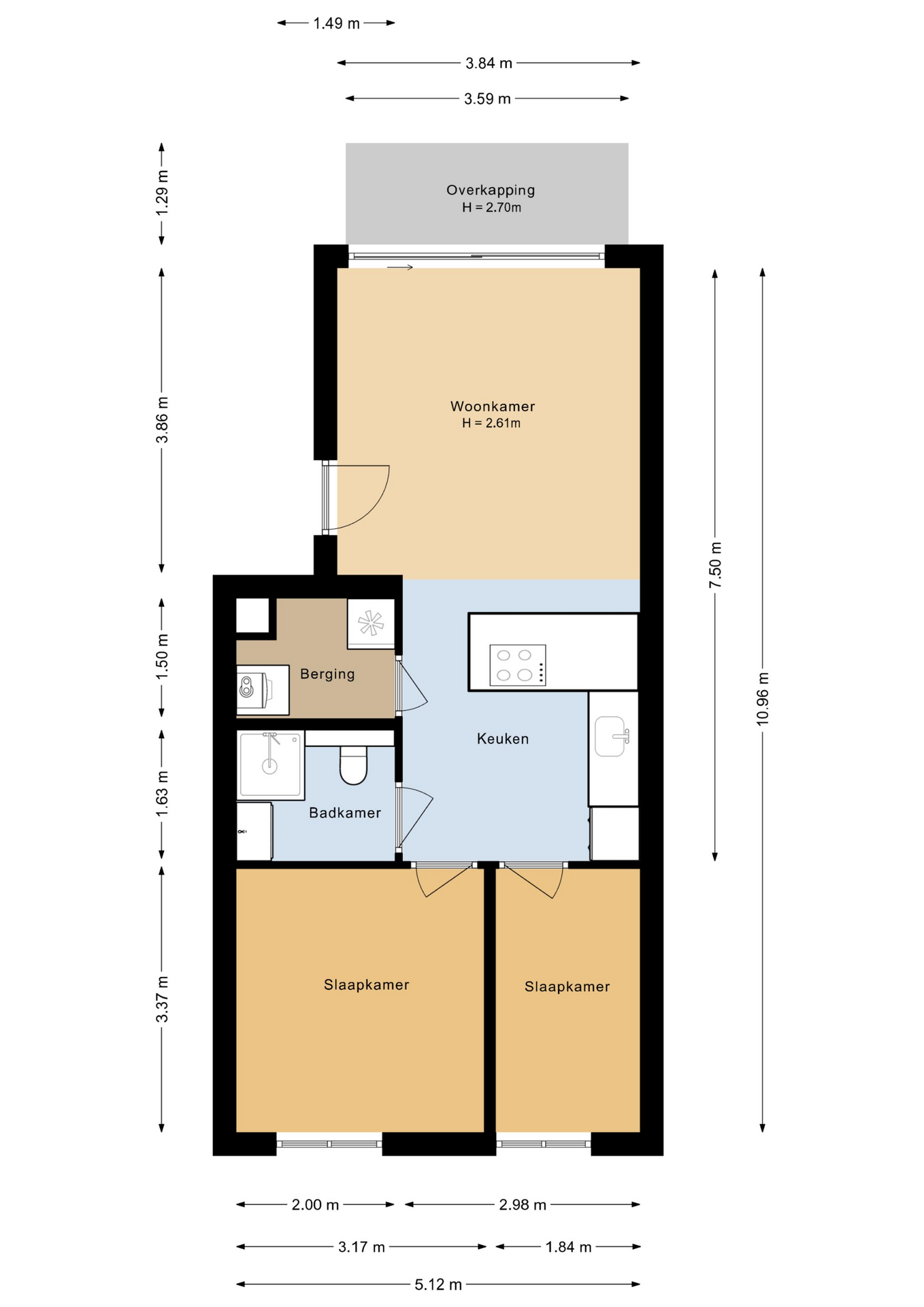 Appartement te koop: Groningerstraatweg 361B1, Leeuwarden